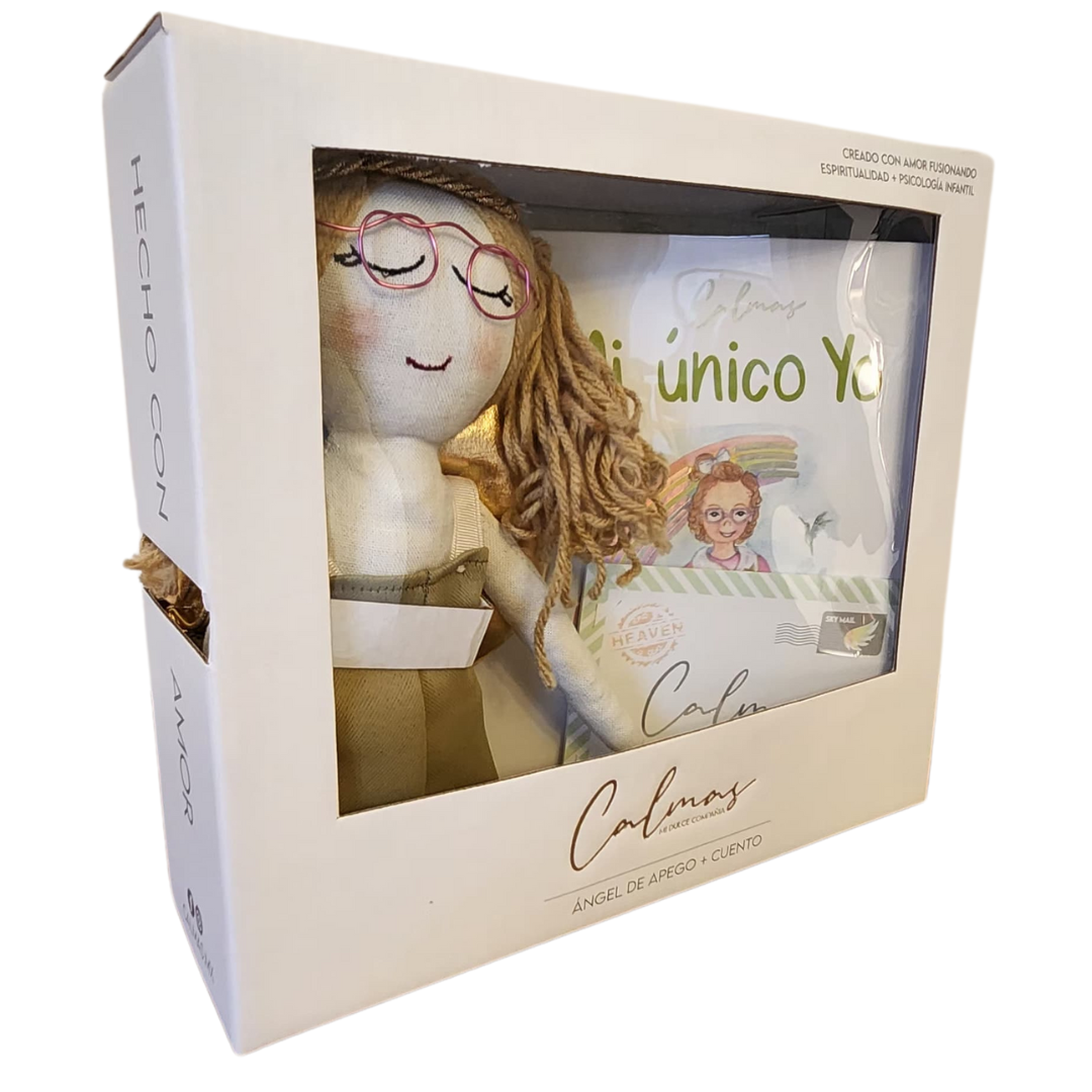 Ángel de la guarda con inclusión y cuento "Mi único yo"