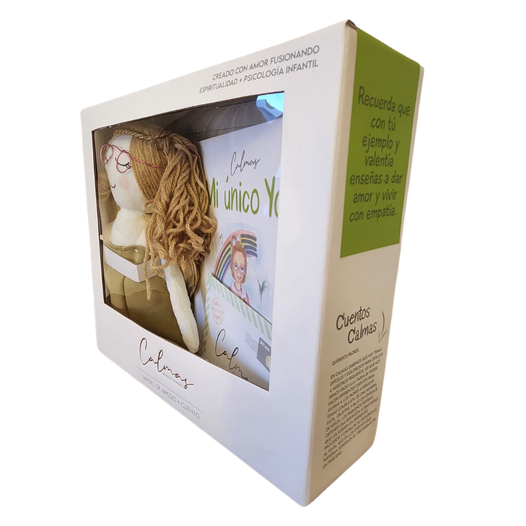 Ángel de la guarda con inclusión y cuento "Mi único yo"