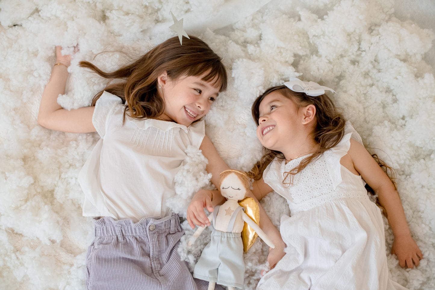 Ángel en memoria de un ser querido y cuento "Mi estrella favorita"